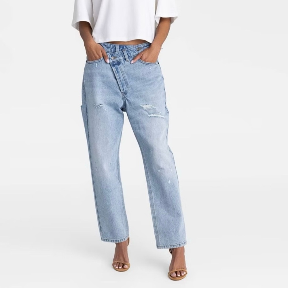 Light Blue Boyfriend Jeans